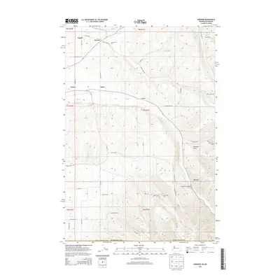 2014 Map of Buroker, 2014 Print