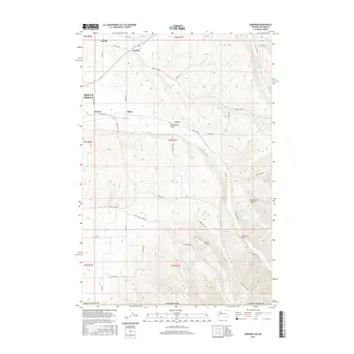 2017 Map of Buroker, 2017 Print