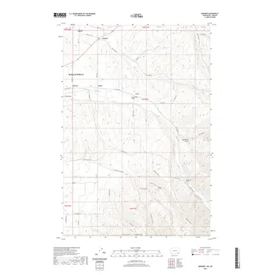 2020 Map of Buroker, 2020 Print
