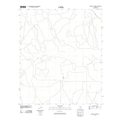 2010 Map of Burr Oak Creek, 2010 Print
