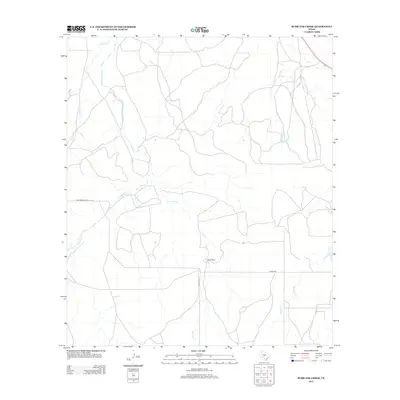 2012 Map of Burr Oak Creek, 2012 Print
