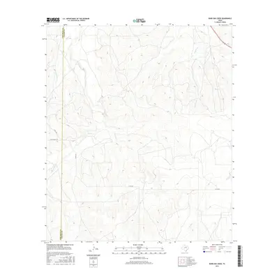 2016 Map of Burr Oak Creek, 2016 Print