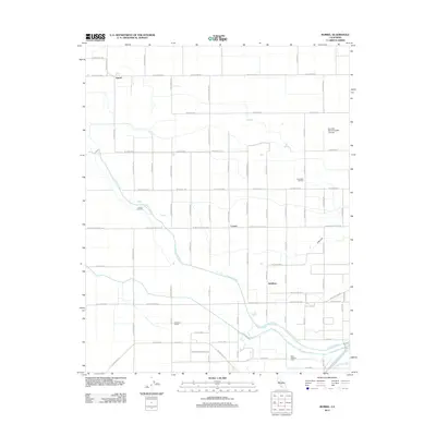 2012 Map of Burrel, 2012 Print