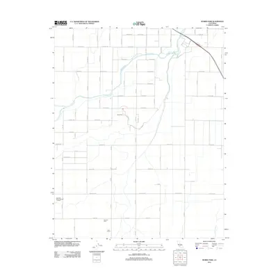 2012 Map of Burris Park, 2012 Print