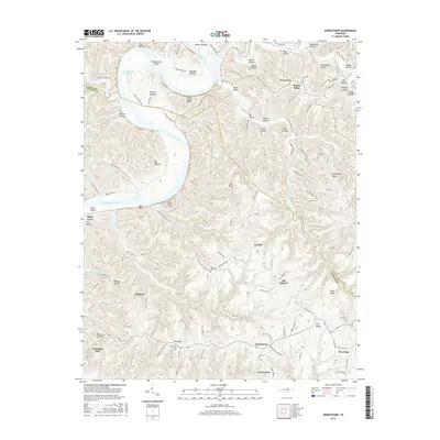 2016 Map of Burristown, 2016 Print
