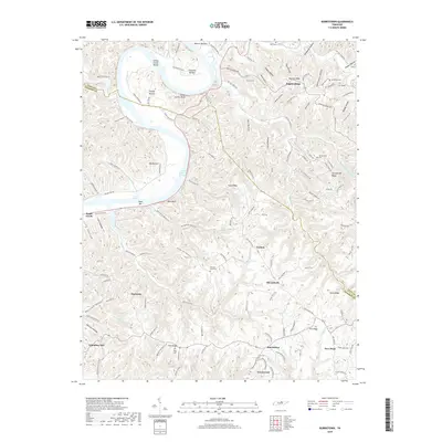 2019 Map of Burristown, 2019 Print