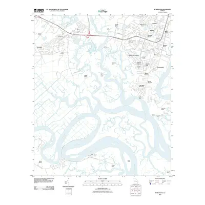 2011 Map of Burroughs, 2011 Print
