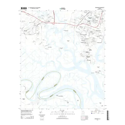 2014 Map of Burroughs, 2014 Print