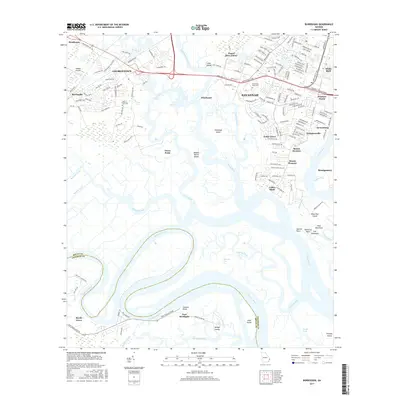 2017 Map of Burroughs, 2017 Print
