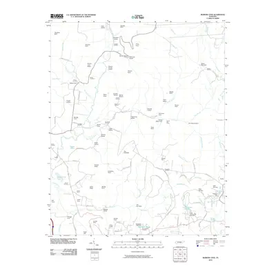 2010 Map of Burrow Cove, 2010 Print