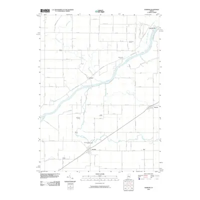 2010 Map of Burrows, 2010 Print