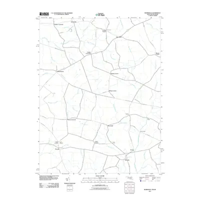 2011 Map of Burrsville, 2011 Print