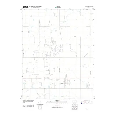 2009 Map of Burrton, 2009 Print