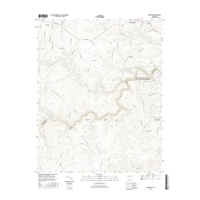 2016 Map of Burrville, 2016 Print
