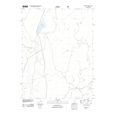 2011 Map of Burrville, 2011 Print