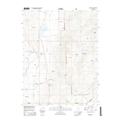 2014 Map of Burrville, 2014 Print