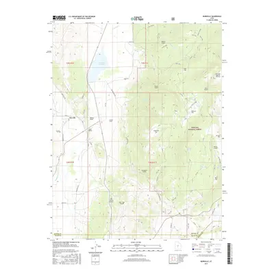 2017 Map of Burrville, 2017 Print