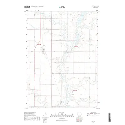 2018 Map of Burt, 2018 Print