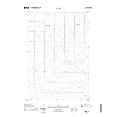 2020 Map of Burt NW, 2020 Print