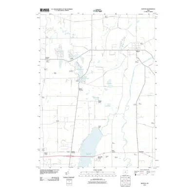 2010 Map of Burton, 2010 Print