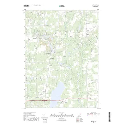2023 Map of Burton, 2023 Print