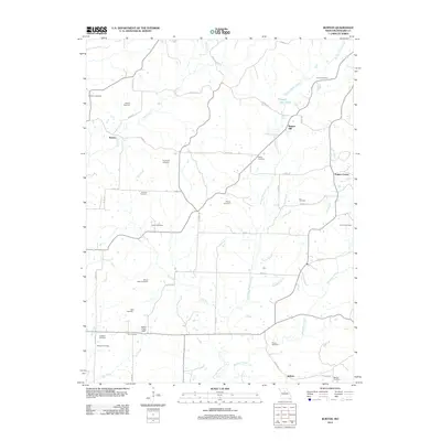 2012 Map of Burton, 2012 Print
