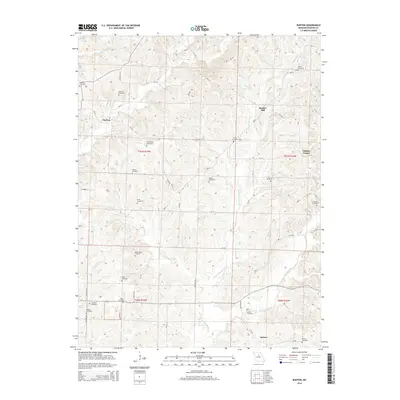 2014 Map of Burton, 2014 Print