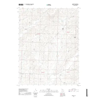 2017 Map of Burton, 2017 Print