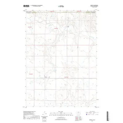 2017 Map of Burton, 2017 Print