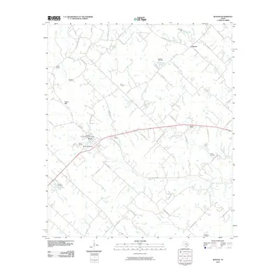 2010 Map of Burton, 2010 Print