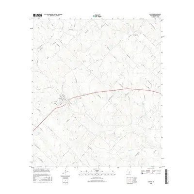 2016 Map of Burton, 2016 Print