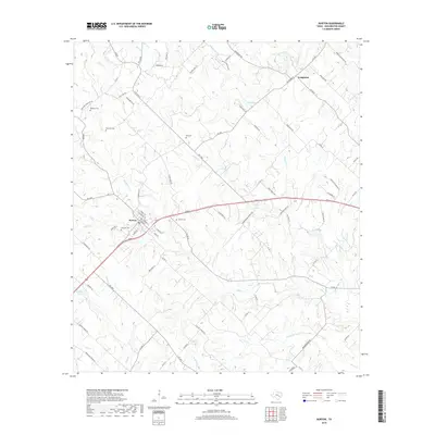 2019 Map of Burton, 2019 Print