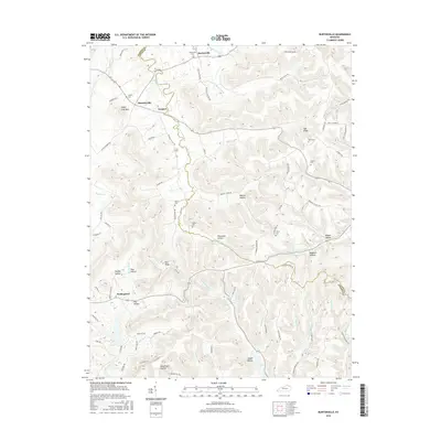 2016 Map of Burtonville, 2016 Print