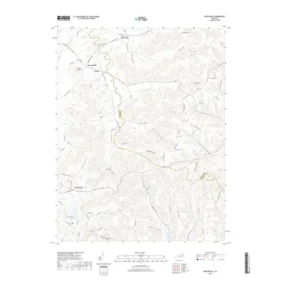 2019 Map of Burtonville, 2019 Print