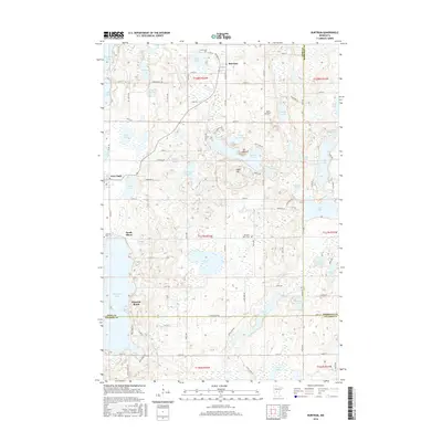 2016 Map of Burtrum, 2016 Print