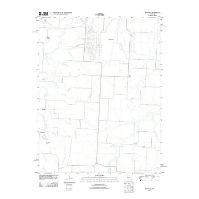 2011 Map of Burtville, 2011 Print