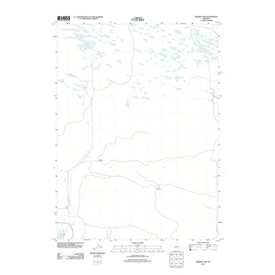 2011 Map of Burwell NW, 2011 Print