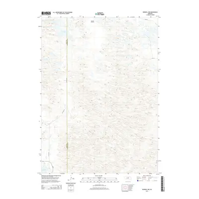 2014 Map of Burwell NW, 2014 Print