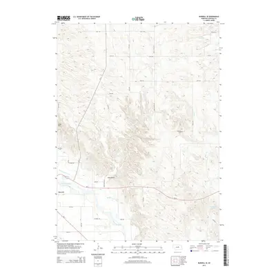 2014 Map of Burwell SE, 2014 Print