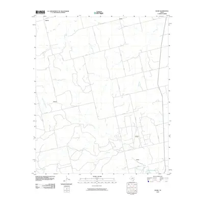 2010 Map of Busby, 2010 Print