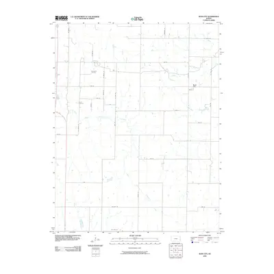 2009 Map of Bush City, 2009 Print