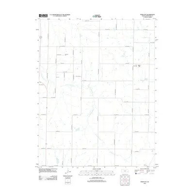 2012 Map of Bush City, 2012 Print