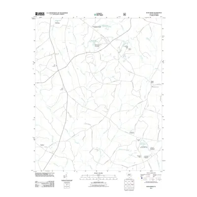 2011 Map of Bush River, 2011 Print