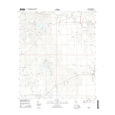 2015 Map of Bush, 2015 Print