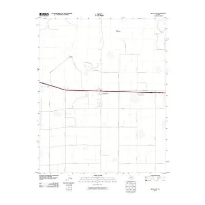 2010 Map of Bushland, 2010 Print