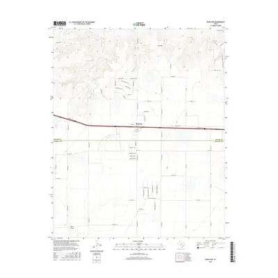 2016 Map of Bushland, 2016 Print