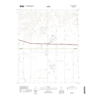 2019 Map of Bushland, 2019 Print