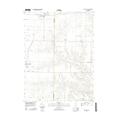 2015 Map of Bushnell East, 2015 Print