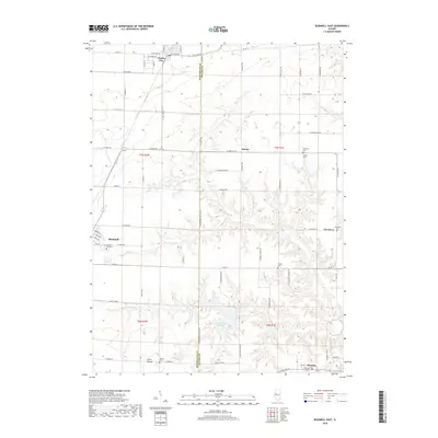 2018 Map of Bushnell East, 2018 Print