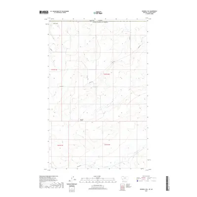 2020 Map of Bushnell Hill, 2020 Print